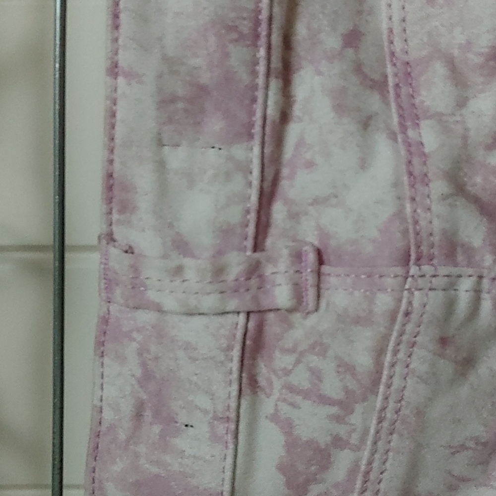 Design lab stretchy light purple and white pants 28 - Picture 9 of 12